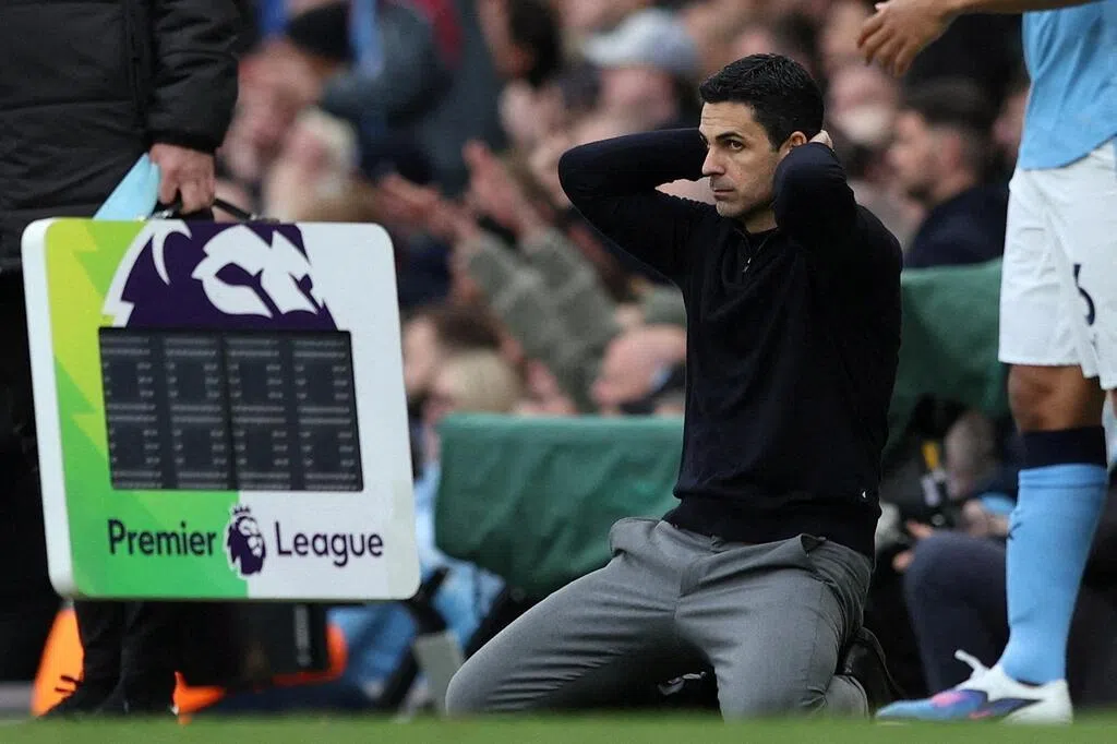 阿森纳负于曼城榜首告急 阿特塔：冠军争夺战正式打响