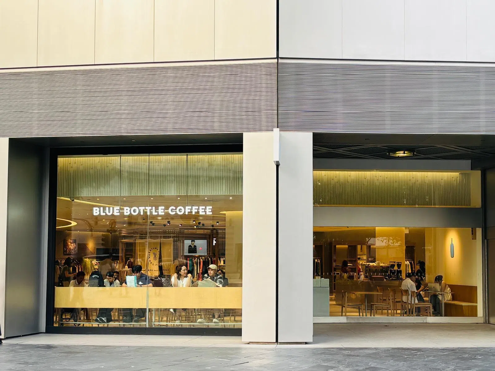 蓝瓶咖啡厅的整个估值超过7亿美元。（李可爱摄）