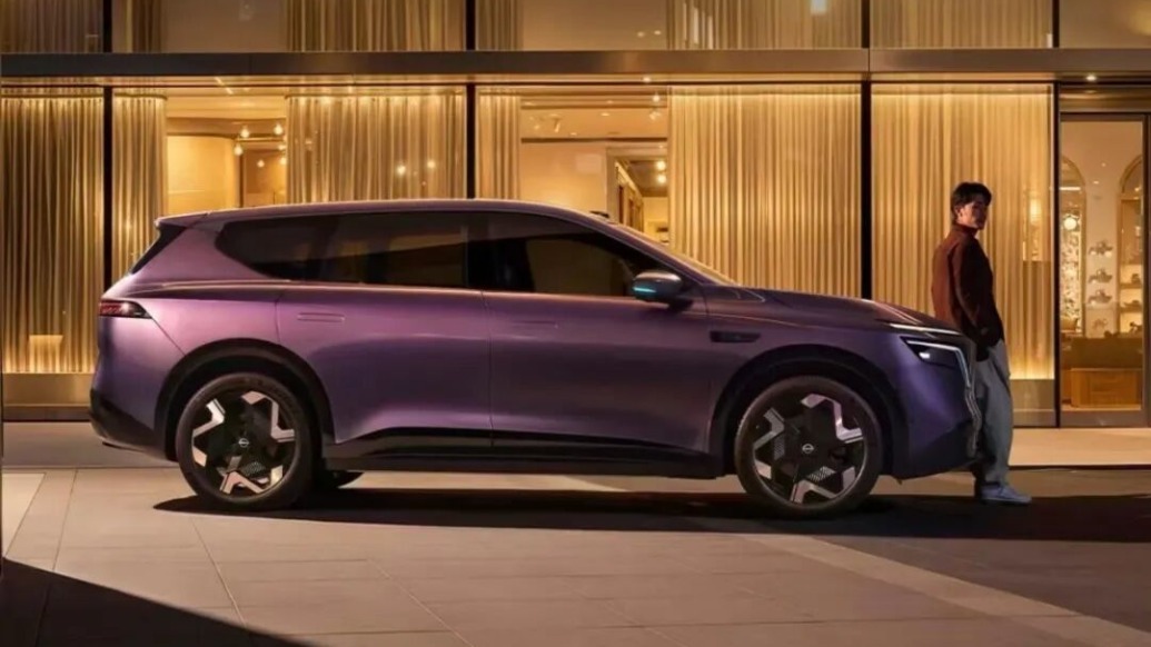 东风日产宣传图片涉嫌模仿极氪、尚界作品