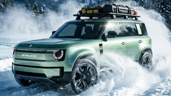 硬派越野SUV实车视频首度亮相 将推出电动及增程式版本