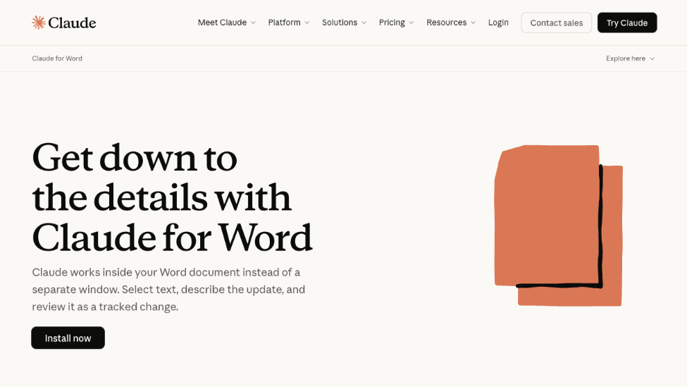 Claude for Word测试版发布，专为律师打造高效工具