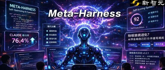 Haiku性能突飞猛进,借助Meta-Harness媲美Opus!
