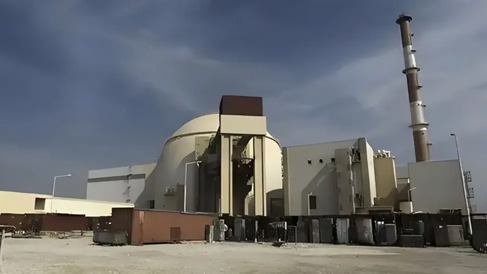 图为伊朗布什尔核电站