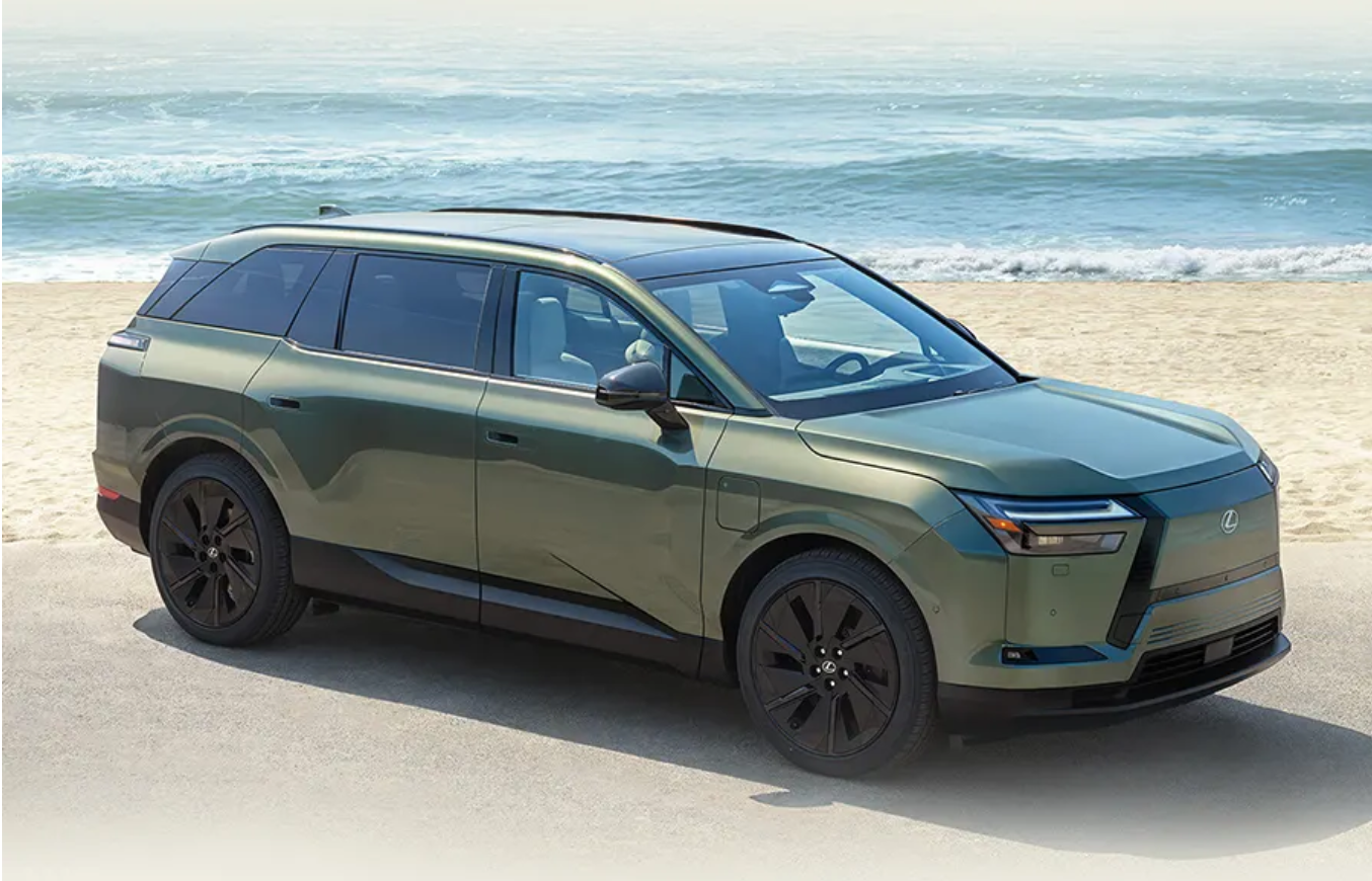 雷克萨斯纯电三排座SUV TZ发布:聚焦大空间