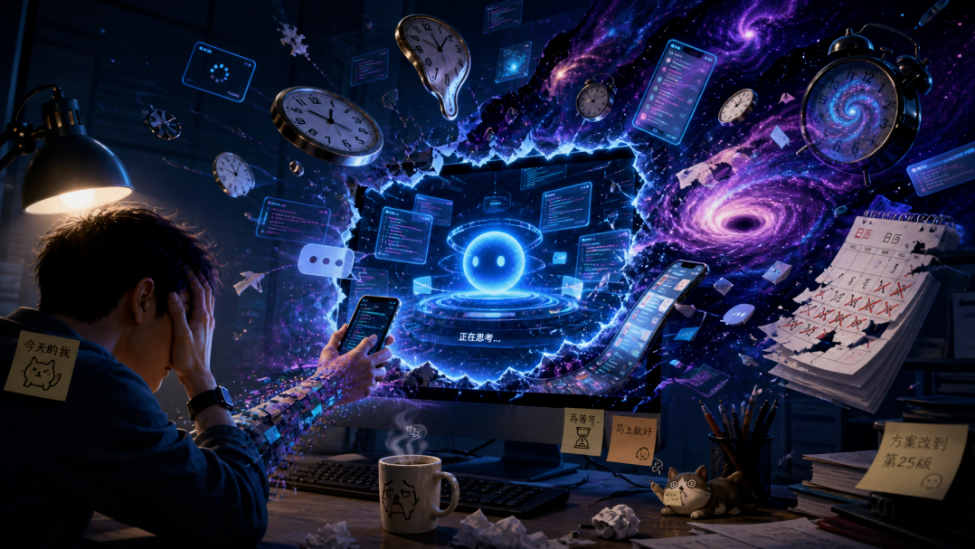 在等待DeepSeek回应中度过最有趣的半小時