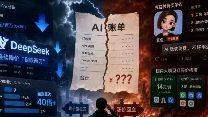 集体涨价！大模型开始找你“要钱”