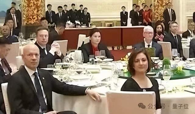 坐到马斯克和库克中间的湖南女人