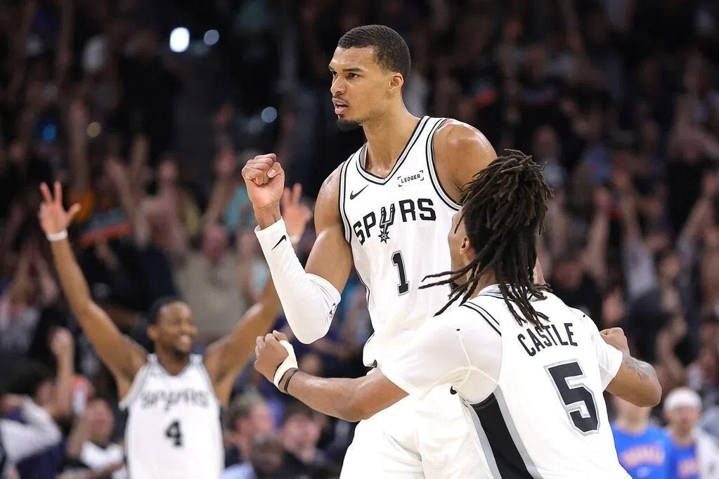 文班狂砍33分马刺大胜雷霆 追平NBA西部决赛总比分