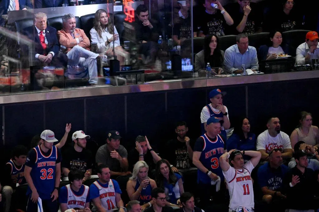 亲临纽约观看NBA总决赛 特朗普遭球迷满场嘘声