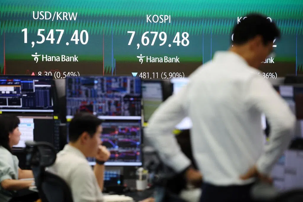 韩国股市一度暴跌近9% 触发熔断机制